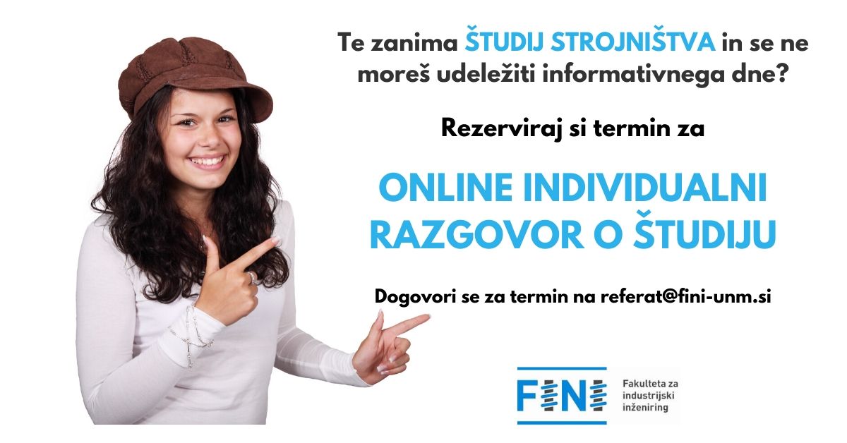 Online individualni razgovor o študiju
