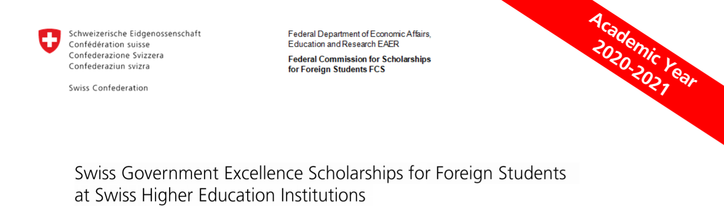 Razpis štipendij za študij v Švici