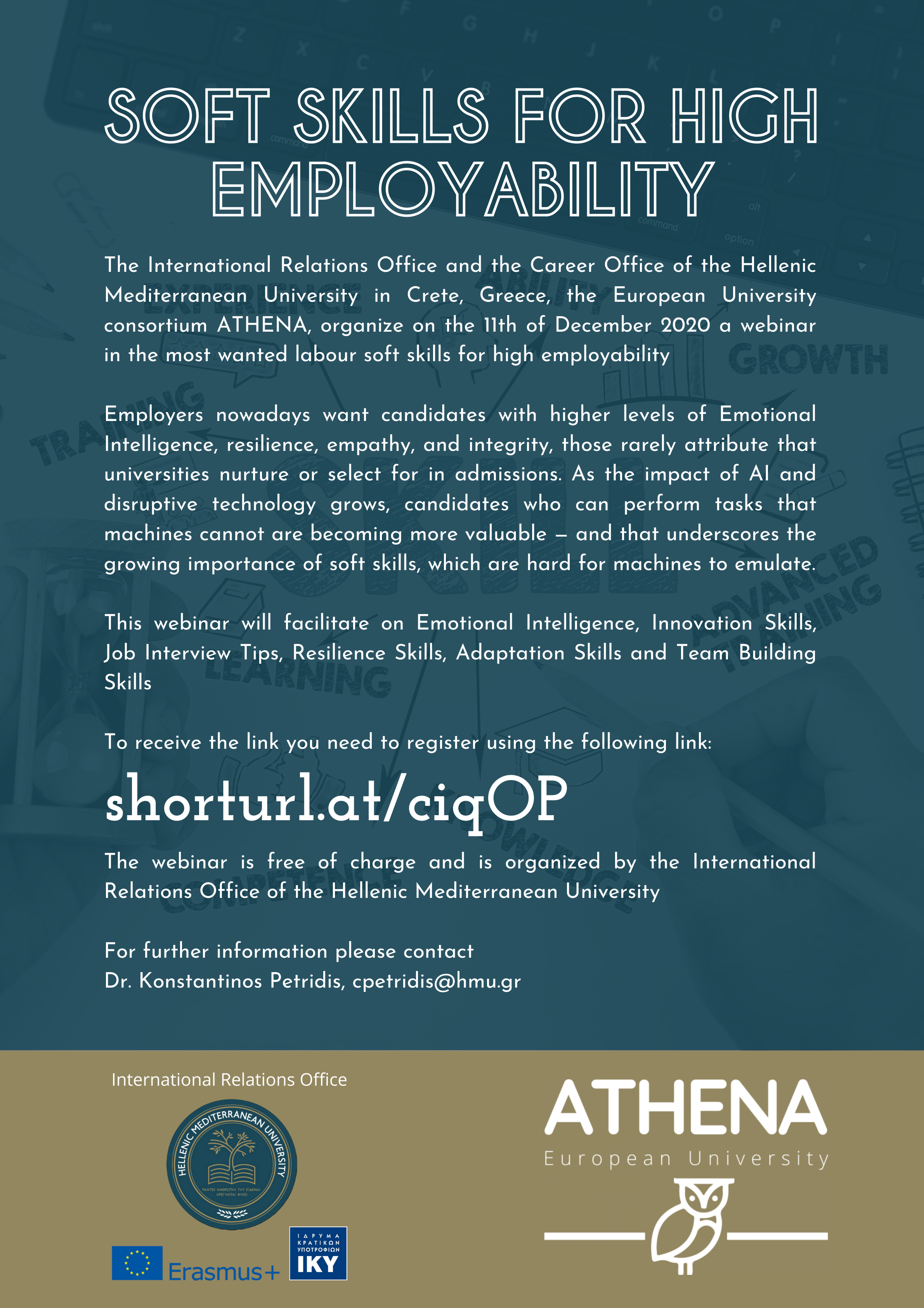 Webinar: Soft skills for high employability