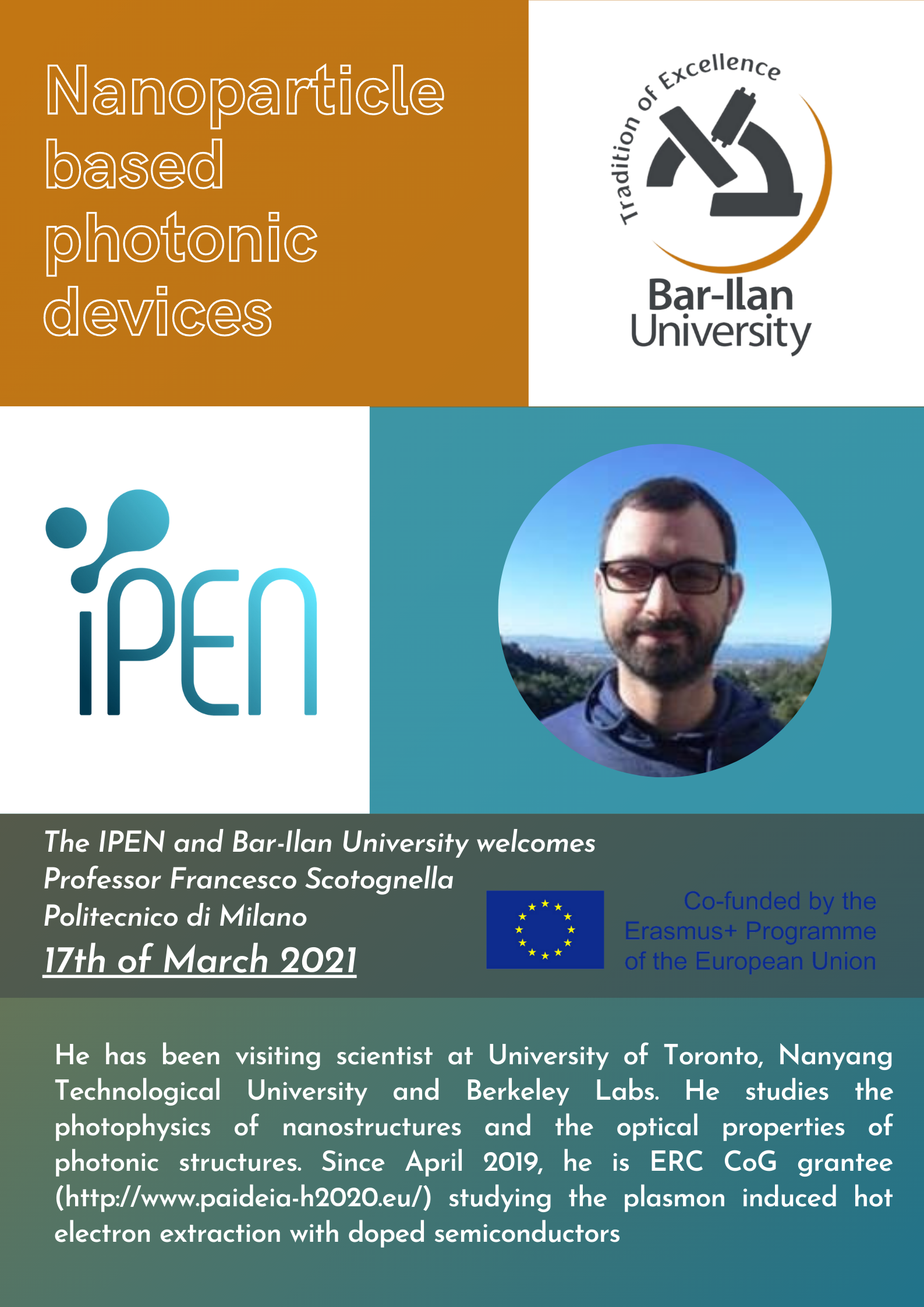 Webinar: Nanoparticle-based photonic devices