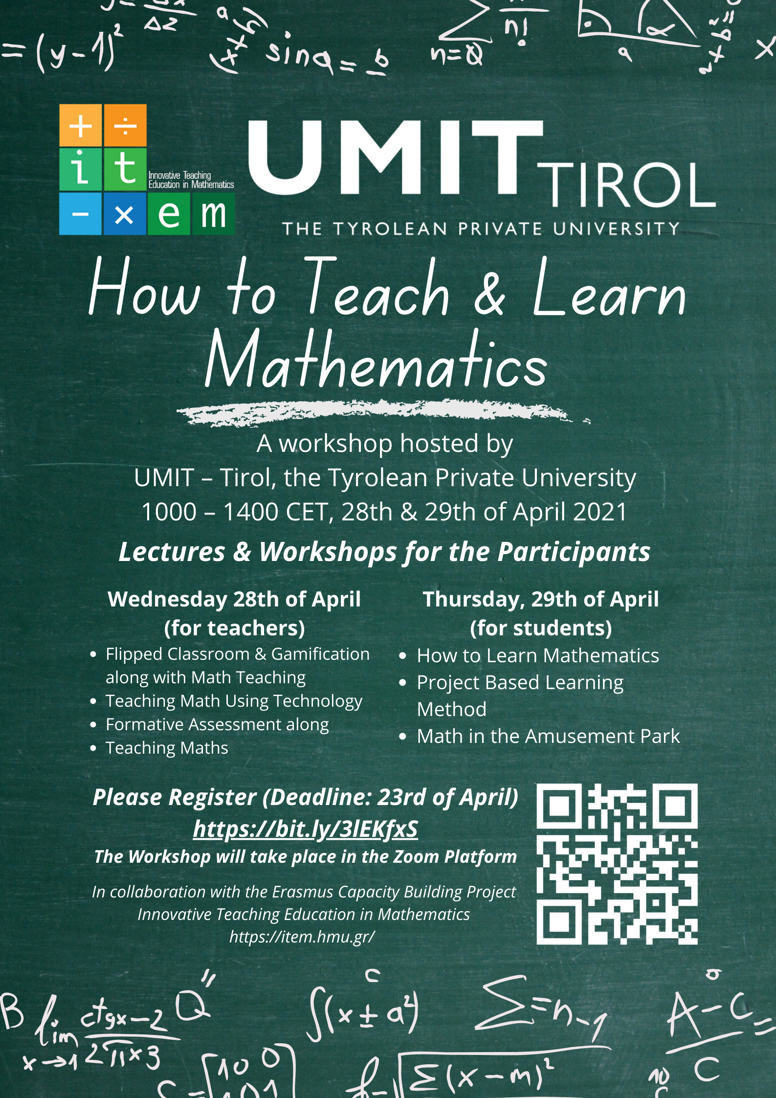 Seminar: Kako učiti in kako se učiti matematiko