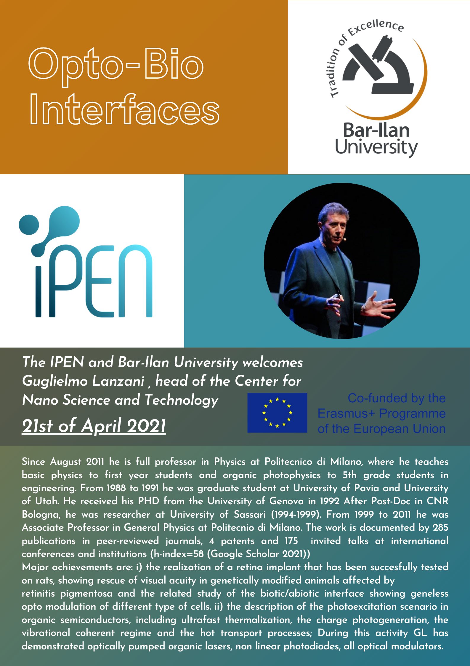 2nd Colloquial Talk in Photonics