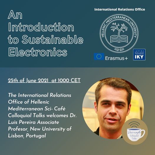 WEBINAR: Nature-Based and nature Inspired Functional Materials for Sustainable Electronics