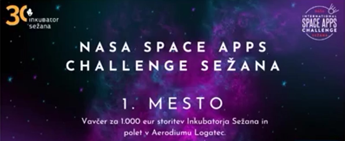 Z inovacijo v padalstvu je študent magistrskega študija Matej Francelj slavil zmago na NASA Space Apps Challenge Sežana 2021