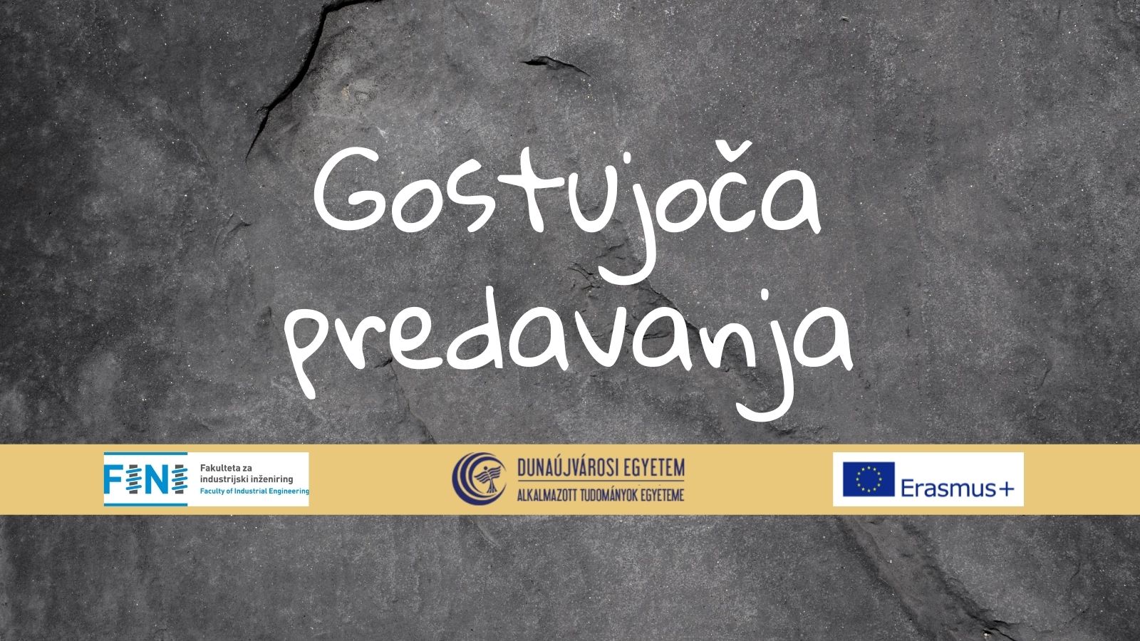 Webinar gostujočih visokošolskih učiteljev z Univerze Dunaújváros