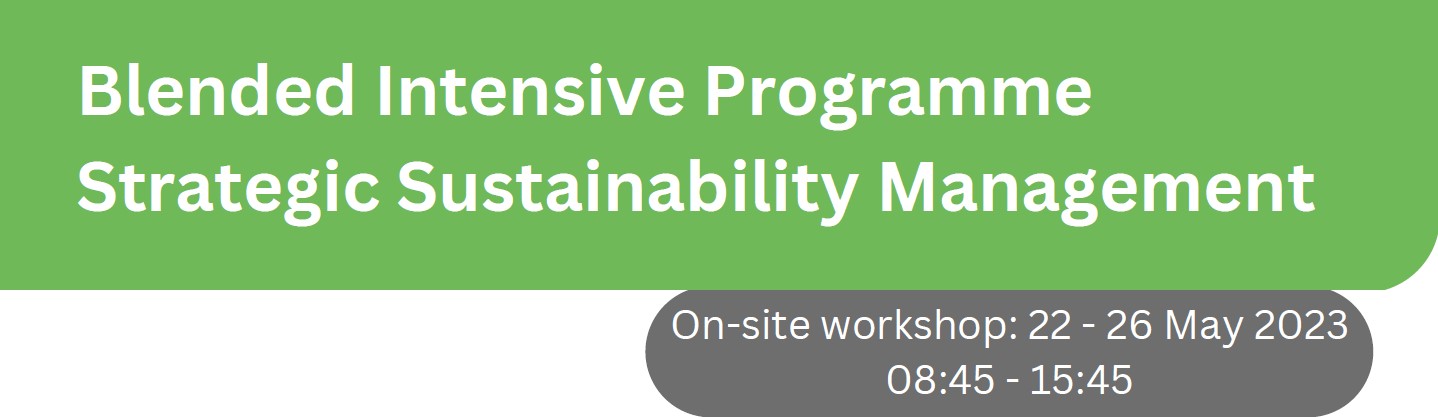 Vabilo na kombinirani intenzivni program “Strateško upravljavljanje trajnosti” v ŠKODA AUTO University, Czech Republic