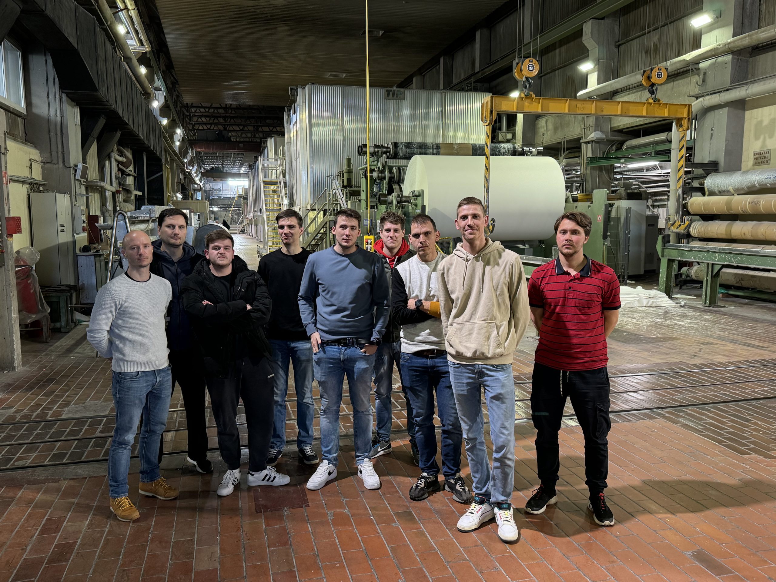 Ogled Papirnice Vevče d.o.o. v sklopu laboratorijskih vaj